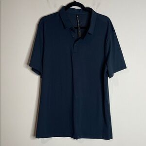 Lululemon | Men’s Dark Blue Polo Shirt Size XL